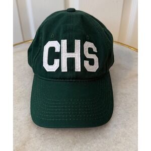 Aviate Charleston CHS Airport Code Hat Green Cotton Baseball Cap Adjustable